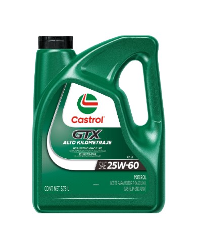 CASTROL GTX ALTO KILOMETRAJE 25W-60 GALON